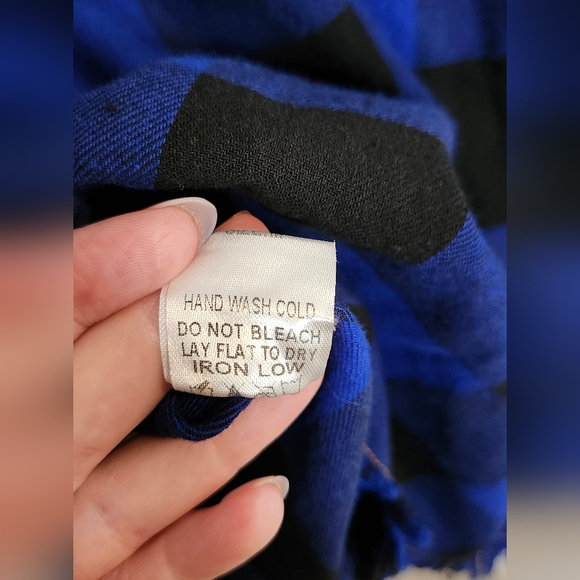 White Birch Womens Shacket Top Size M‎ Plaid Skater Grunge Punk Indie Sleeze - Picture 5 of 7